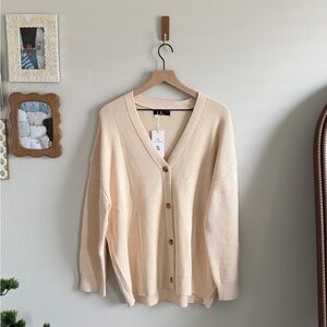 Knit Button Up Cardigan